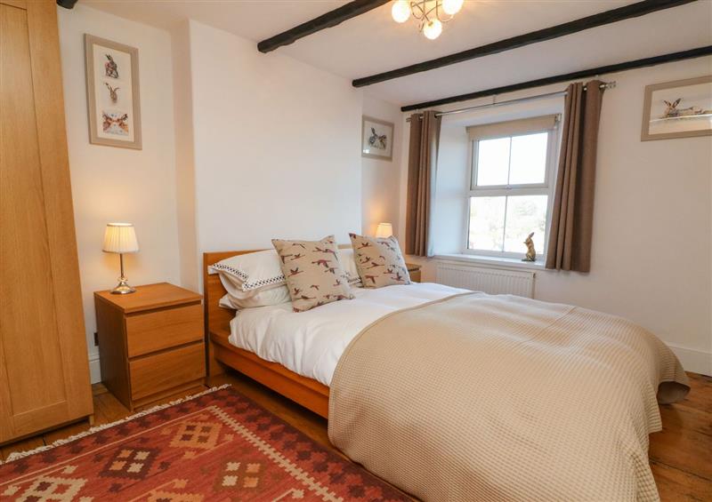 One of the bedrooms at Potters Cottage, Lynton