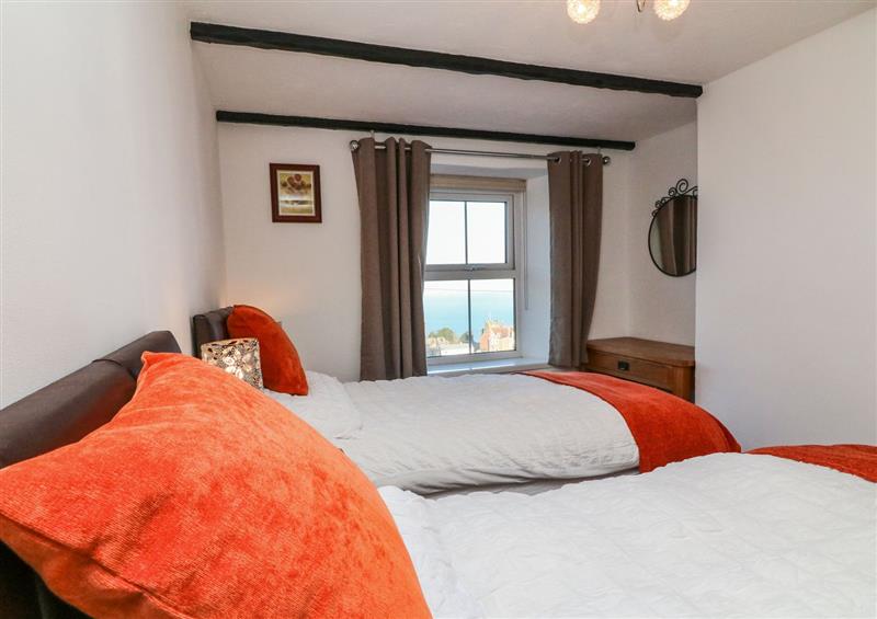 This is a bedroom at Potters Cottage, Lynton