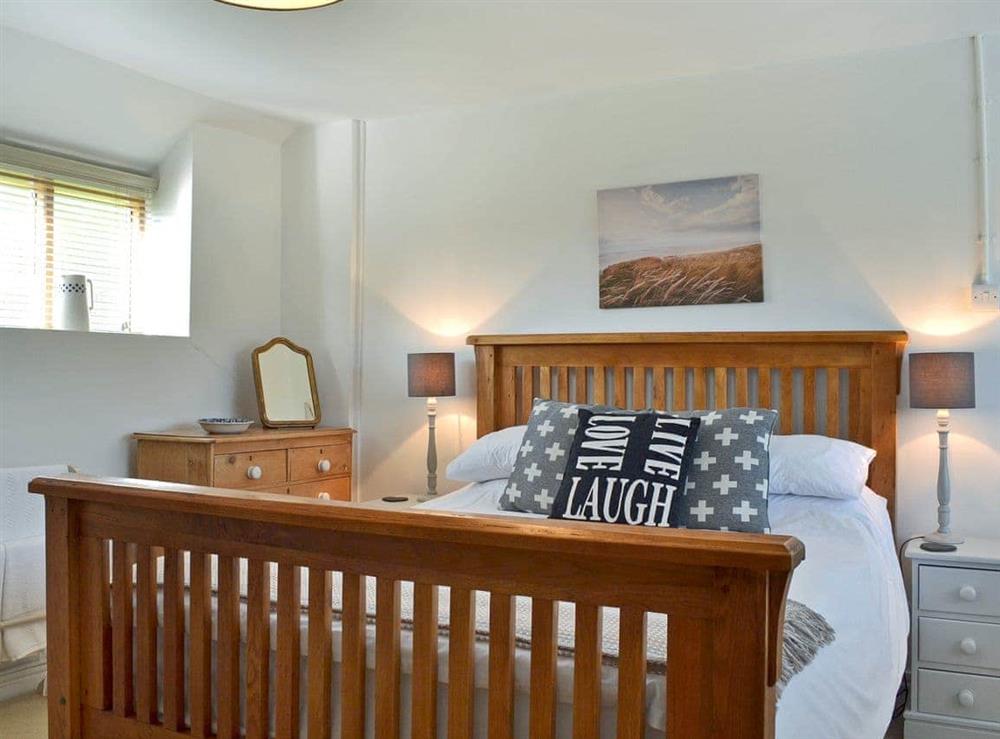 Tastefully furnished double bedroom at Pottery Cottage in Horton, near Ilminster, Somerset