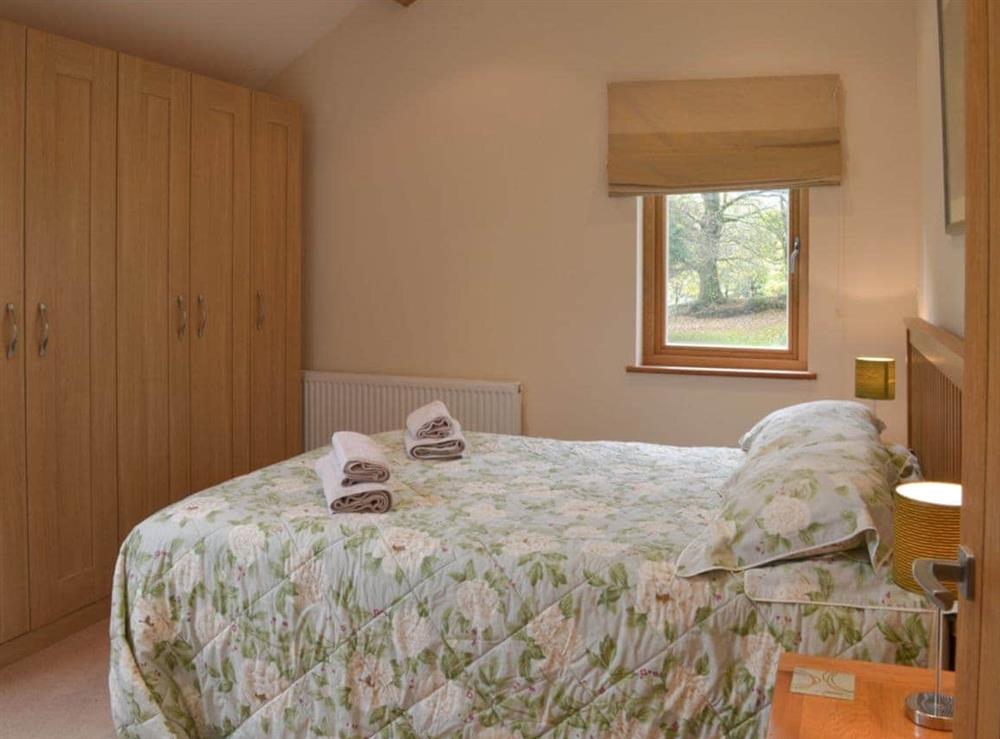 Double bedroom at Poulston House in Harbertonford, near Totnes, Devon