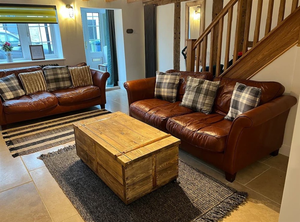 Living area at Pound Cottage in Gloucester, Gloucestershire