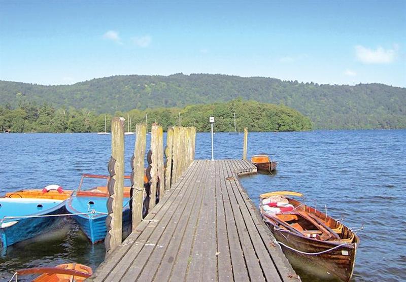 Lake Windermere at Pound Farm Lodges in Cumbria, North of England