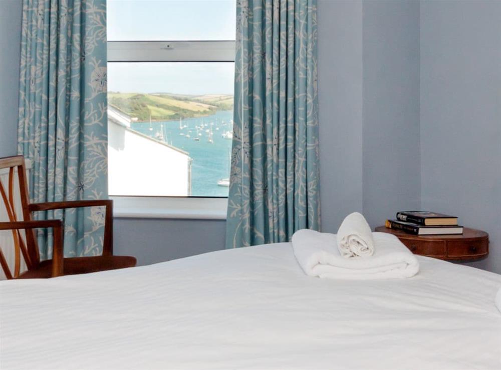 Wonderful views from the double bedroom at Poundstone Court 8 in Salcombe, Devon