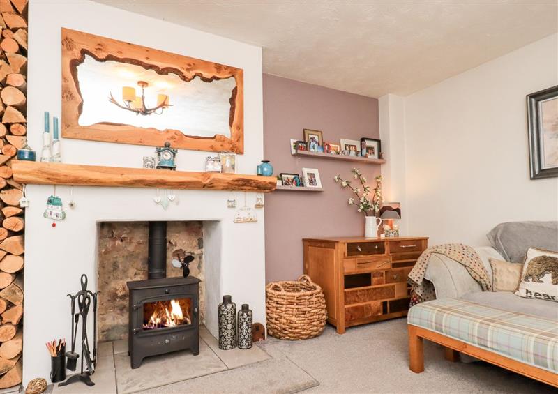 The living area at Powleys Cottage, Langwathby