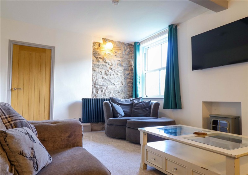 Relax in the living area (photo 3) at Preesgweene Farmhouse, Weston Rhyn