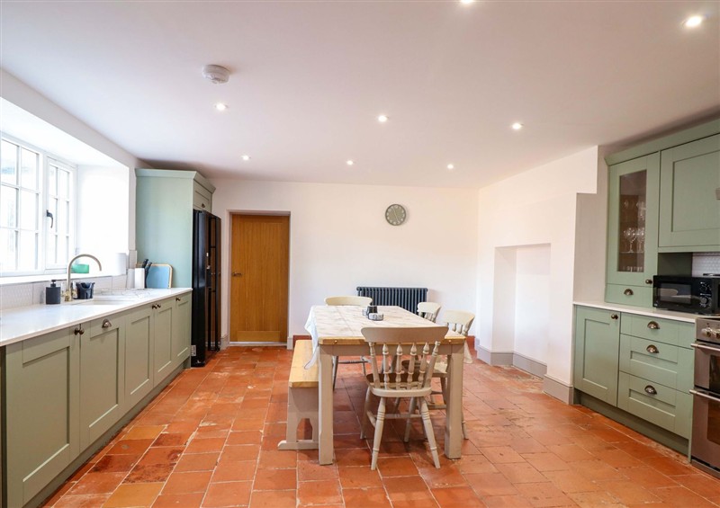 The kitchen at Preesgweene Farmhouse, Weston Rhyn