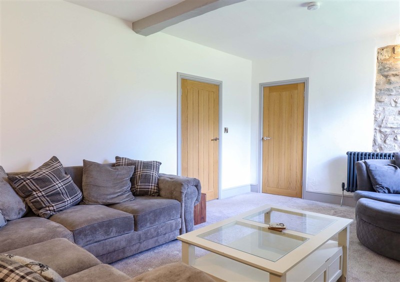 The living room at Preesgweene Farmhouse, Weston Rhyn