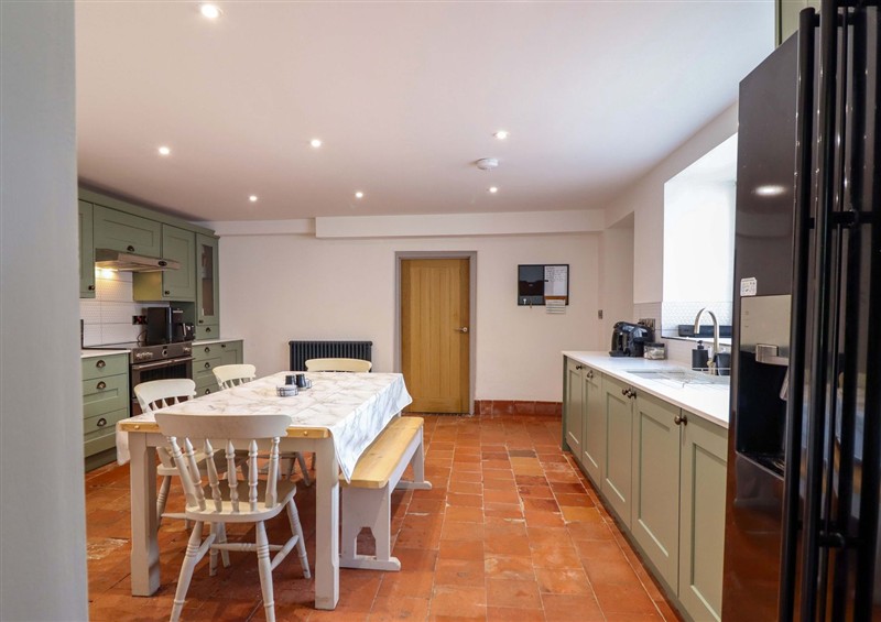 This is the kitchen at Preesgweene Farmhouse, Weston Rhyn