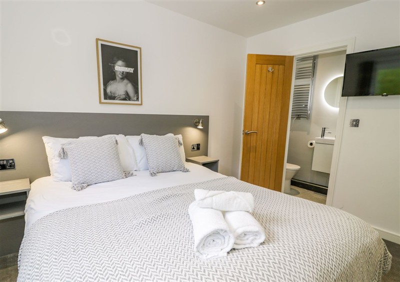 Bedroom at Premier Lodge 72, Dyserth