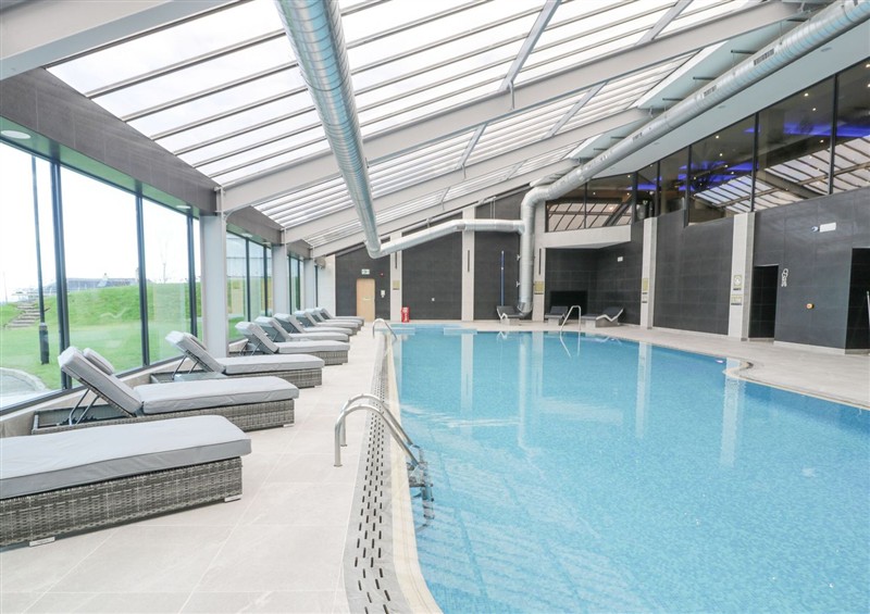 There is a pool at Premier Lodge 72, Dyserth