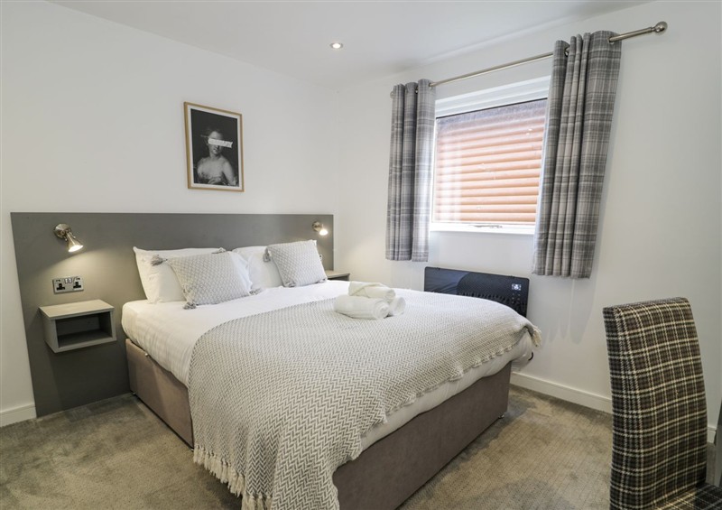 One of the 2 bedrooms at Premier Lodge 78, Dyserth