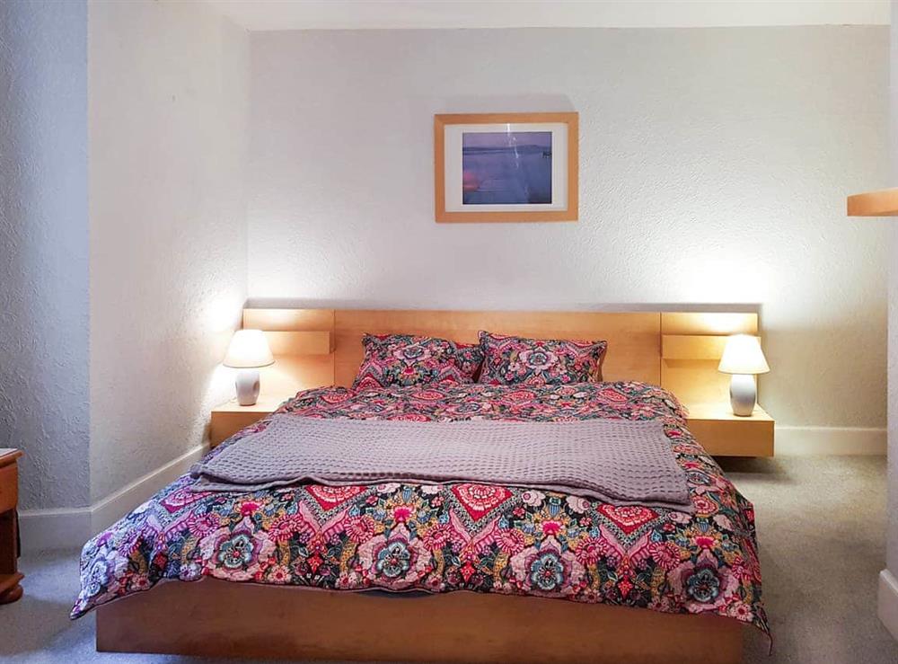 Double bedroom at Press Castle in Eyemouth, Berwickshire
