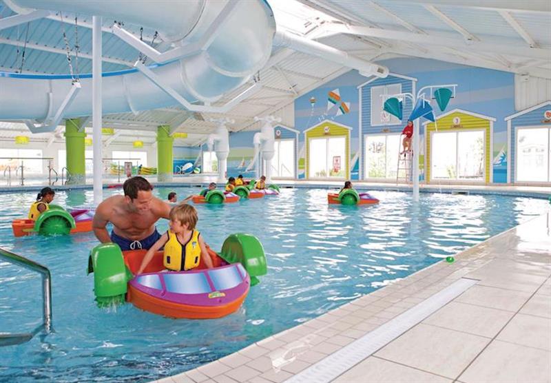Indoor heated pool at Presthaven Beach Resort in Gronant, Prestatyn