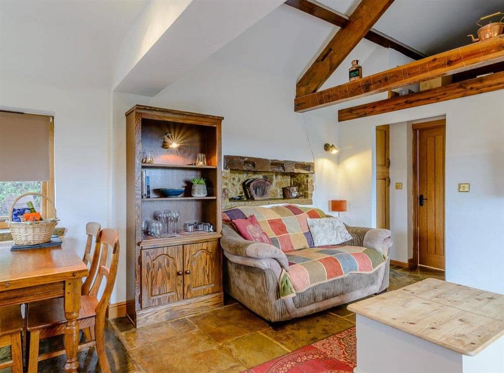 Open plan living space (photo 4) at Preston Mill Barn in Wensley, near Leyburn, North Yorkshire