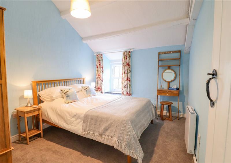 One of the 2 bedrooms at Preswylfa, Ffestiniog