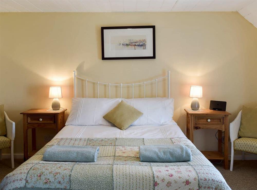 Double bedroom at Preswylfa in Trefin, near St Davids, Dyfed