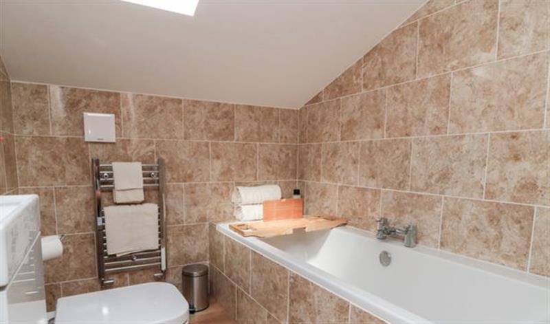 This is the bathroom at Pretty View Cottage, Seaton near Hornsea