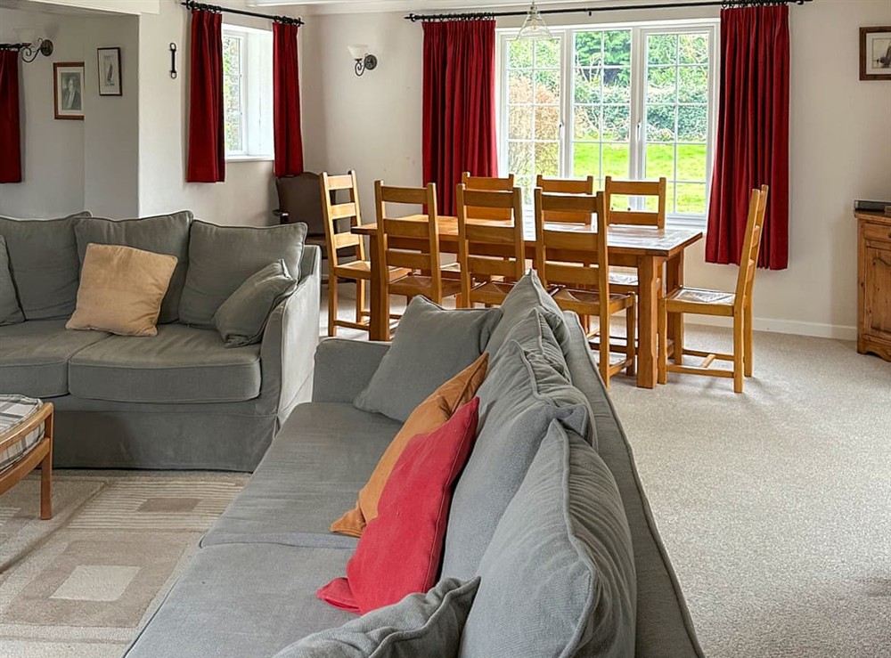 Living area (photo 3) at Prideaux Cottage in Par, Cornwall
