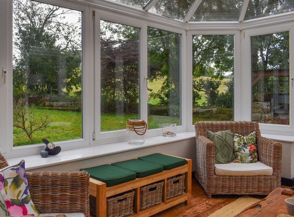 Sun room (photo 2) at Prideaux Cottage in Par, Cornwall