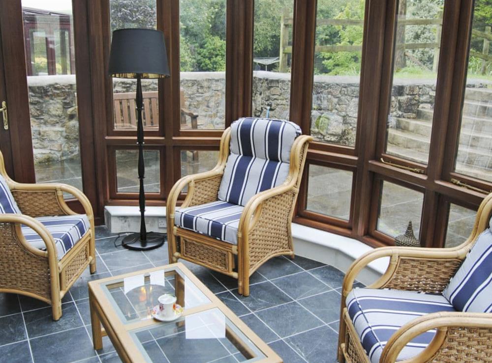 Conservatory at Prideaux Cottage, 