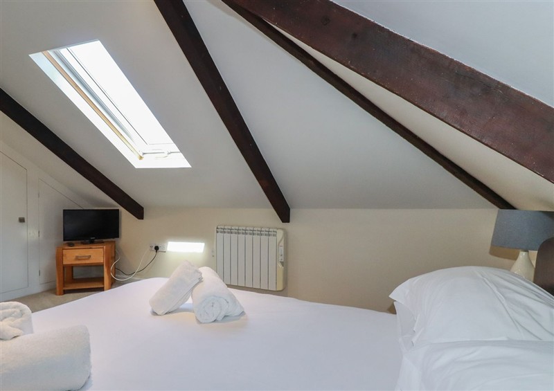One of the bedrooms at Prideaux, Padstow