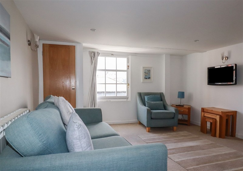 Relax in the living area at Prideaux, Padstow