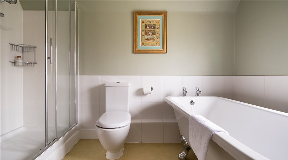 The bathroom at Priest's House in Cranbrook, Kent