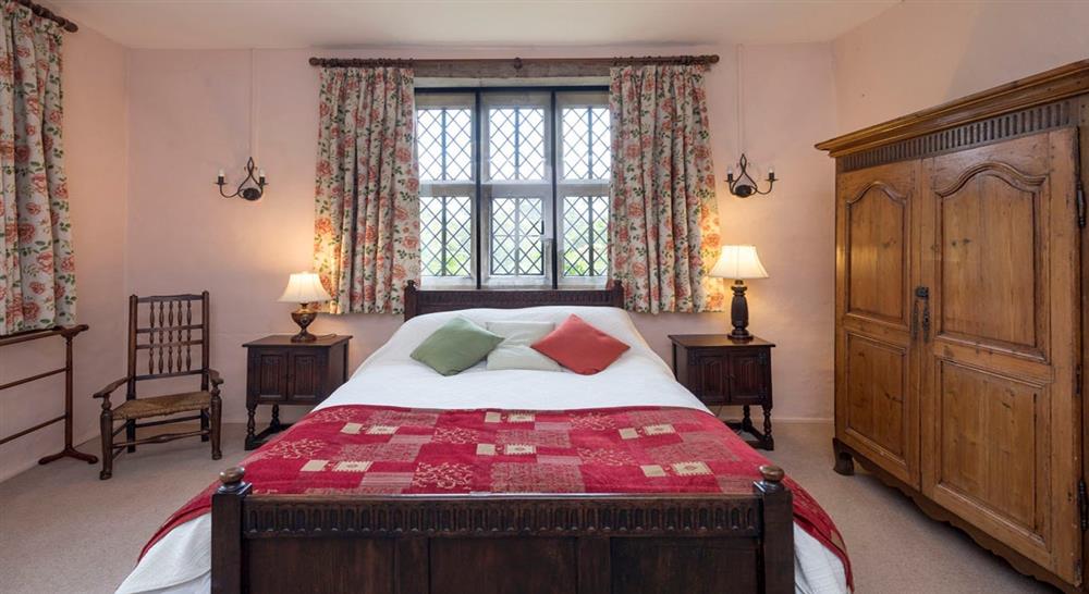 The double bedroom at Priest's House in Cranbrook, Kent