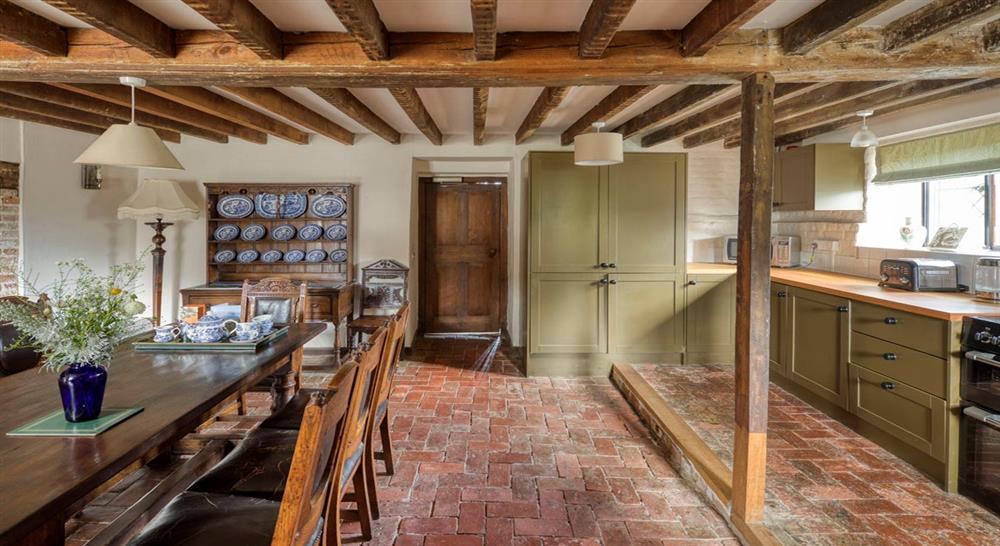 The kitchen at Priest's House in Cranbrook, Kent