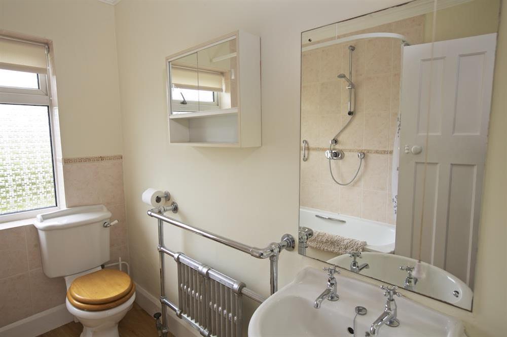 Downstairs family bathroom at Primrose Cottage (Thurlestone) in Thurlestone, Nr Kingsbridge