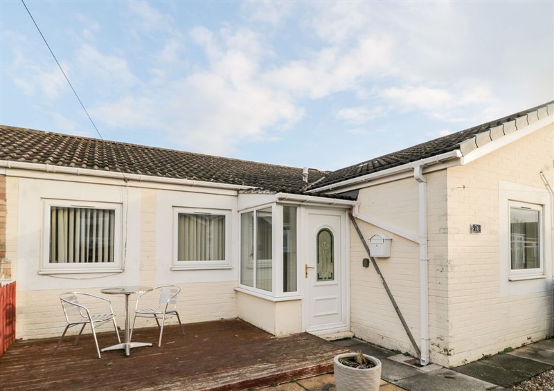 The setting at Primrose Cottage, Beadnell