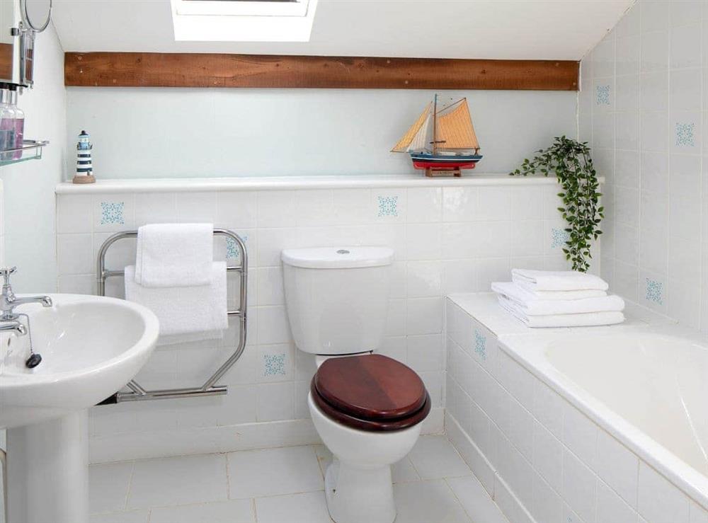 Bathroom at Primrose Cottage in Bettiscombe, Nr Lyme Regis, Dorset., Great Britain