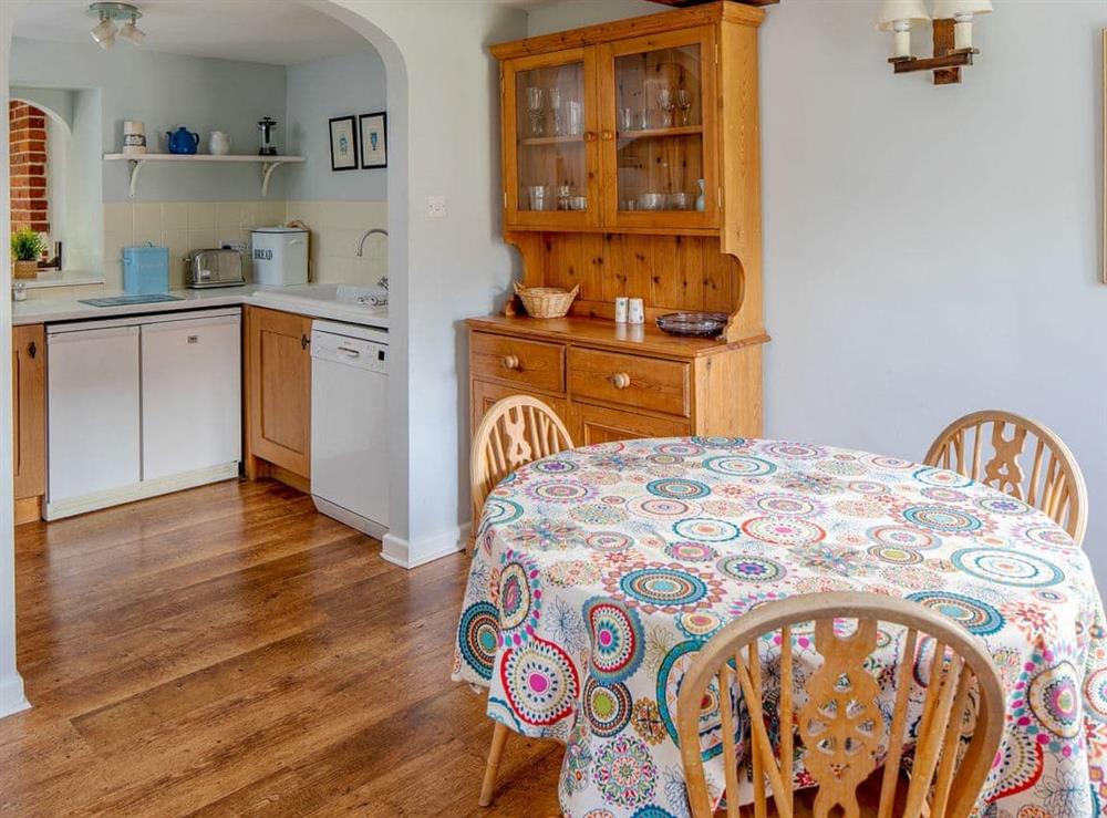 Charming kitchen/ dining area at Primrose Cottage in Bettiscombe, Nr Lyme Regis, Dorset., Great Britain