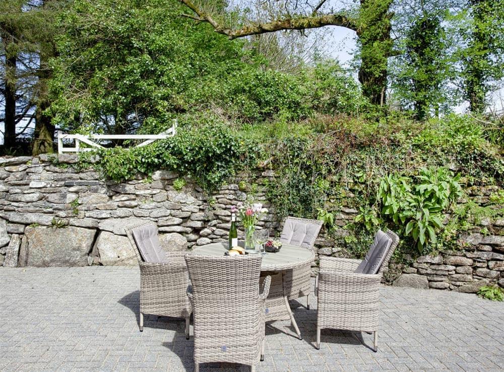 Sitting-out-area (photo 2) at Primrose Cottage in Camelford, Cornwall
