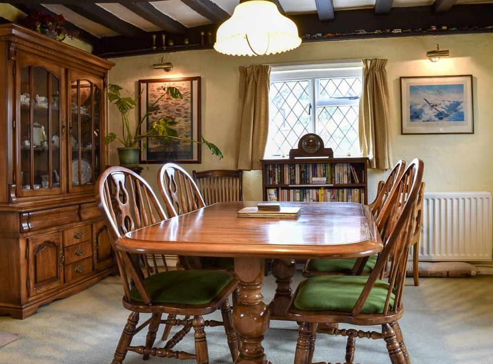 Dining Area at Primrose Cottage in Diseworth, near Derby, Leicestershire