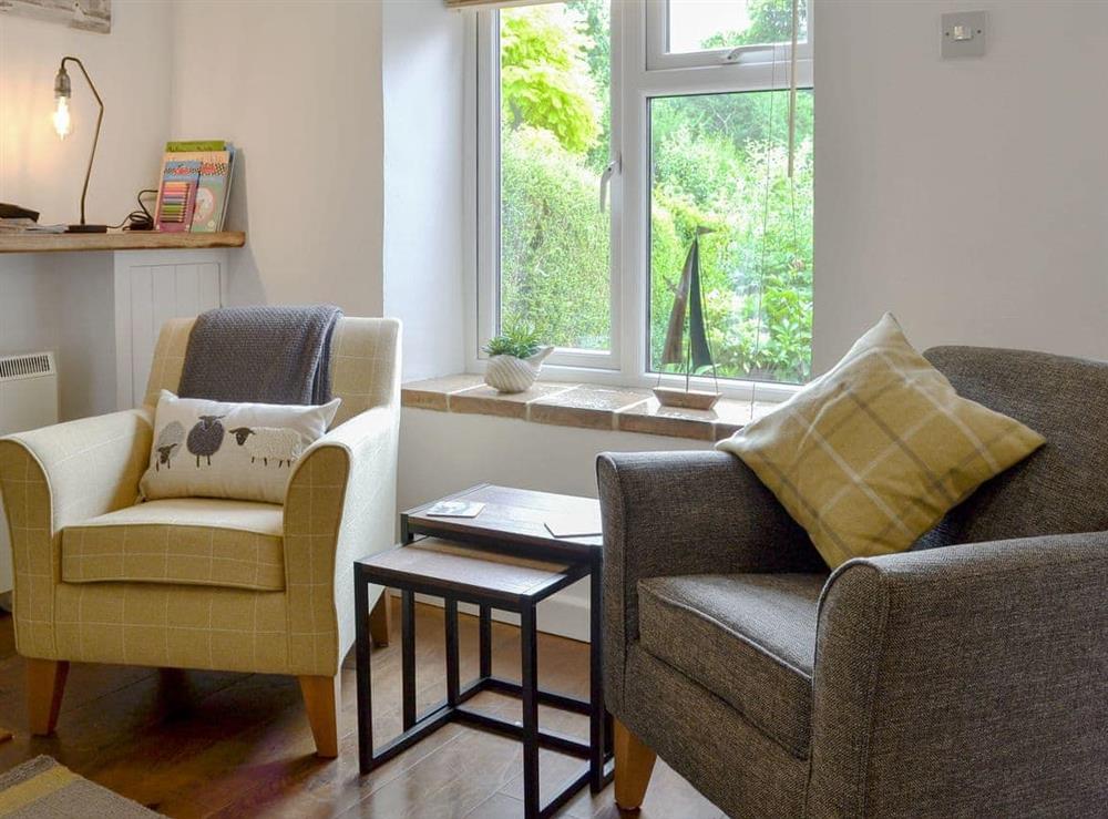 Comfy living room at Primrose Cottage in Gresham, Norfolk, Great Britain