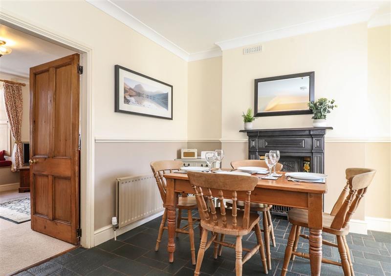 This is the dining room at Primrose Cottage, Keswick