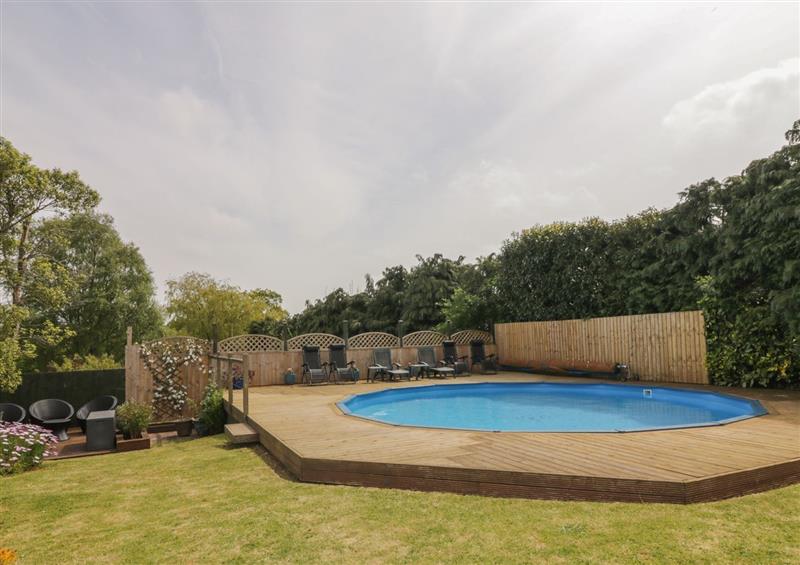Enjoy the swimming pool at Primrose Cottage, Marldon