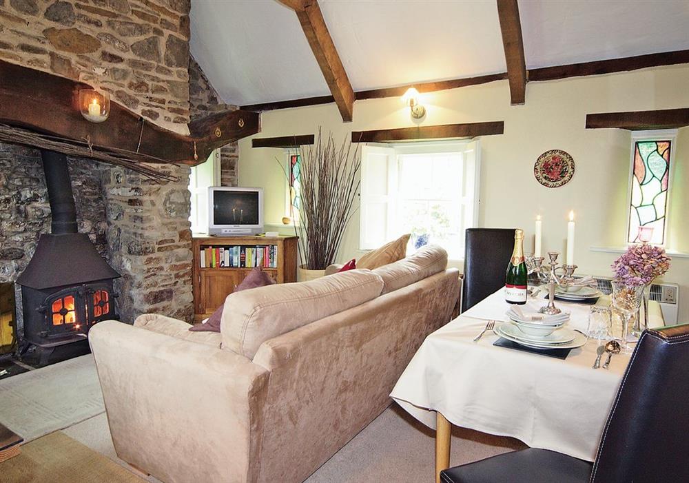 Primrose Cottage sitting room at Primrose Cottage in Narberth, Dyfed