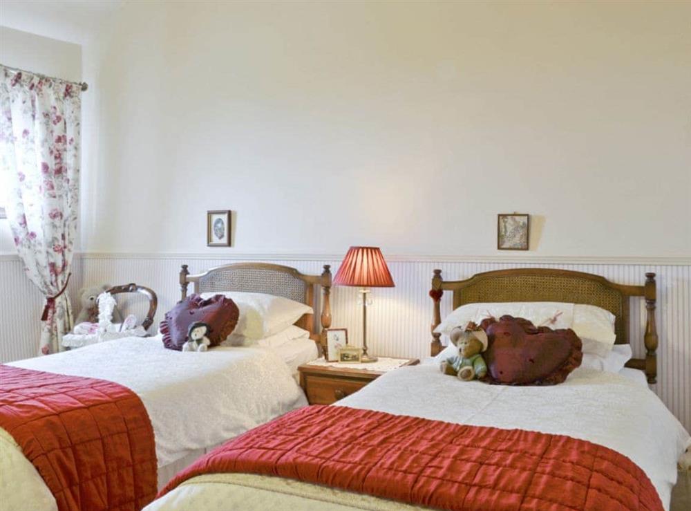 Twin bedroom at Primrose Cottage in Nr Keswick, Cumbria., Great Britain