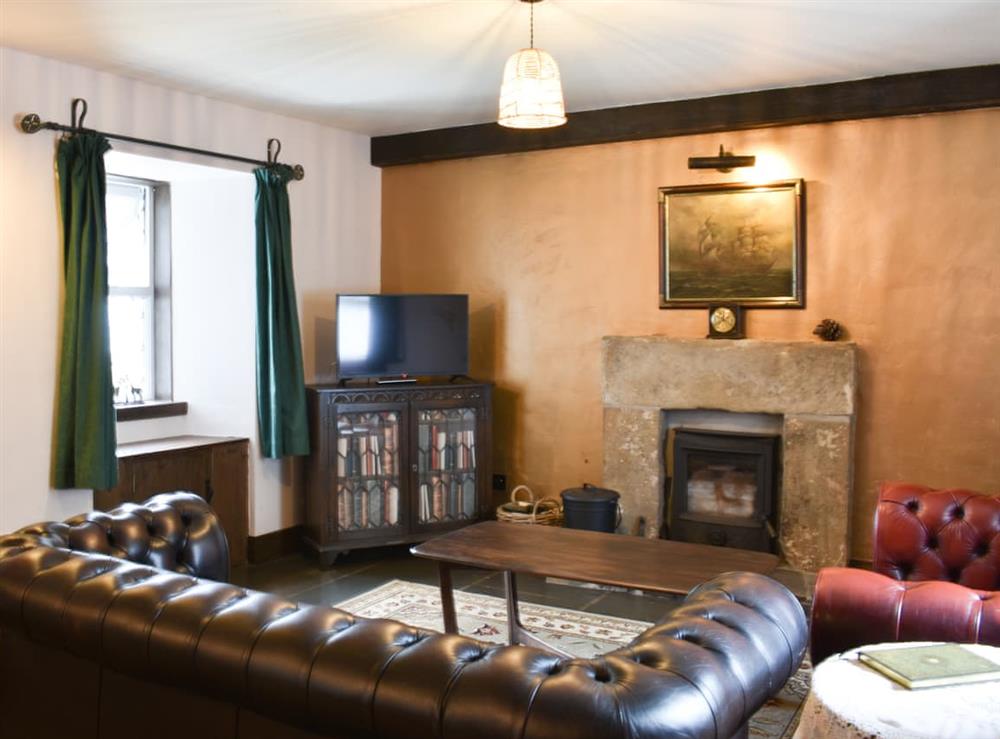 Living room at Primrose Cottage in Quarrywood, near Elgin, Morayshire