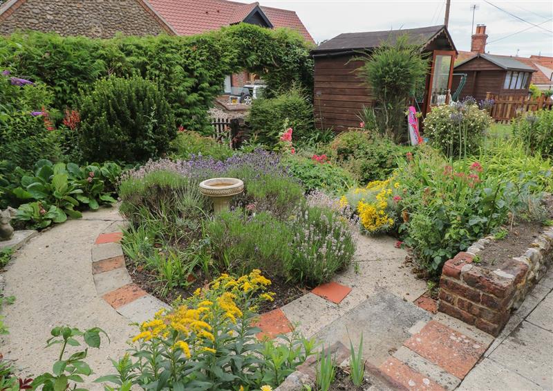 The garden at Primrose Cottage, Stiffkey