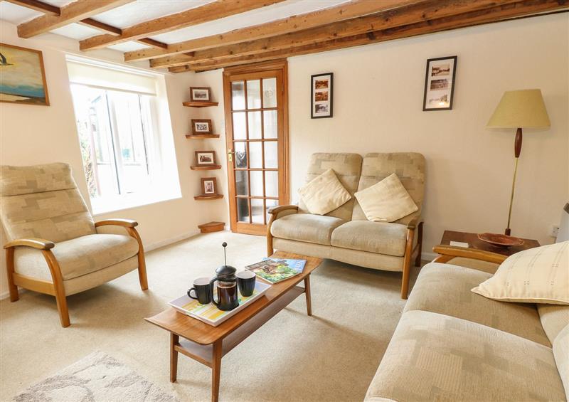 The living room at Primrose Cottage, Stiffkey