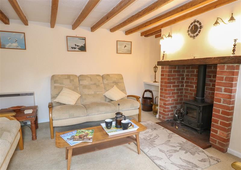 This is the living room at Primrose Cottage, Stiffkey