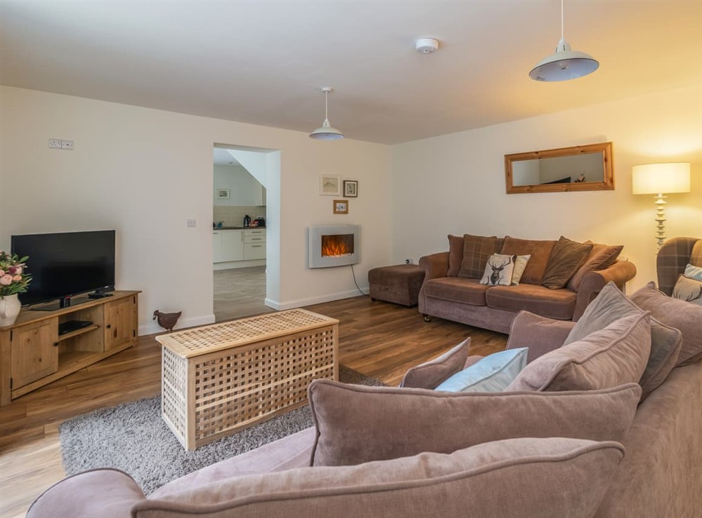 Living area at Primrose in Harwood Dale, North Yorkshire
