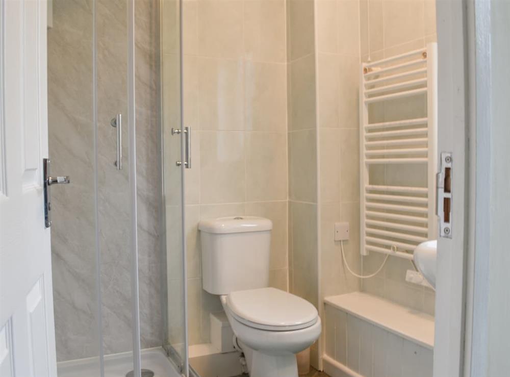 Shower room at Primrose Lodge in Callington, Cornwall