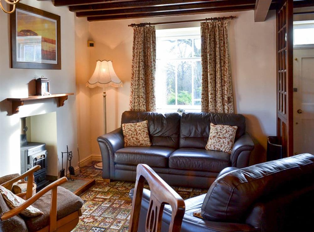 Cosy living area at Primrose Villa in Rosedale Abbey, near Pickering, North Yorkshire