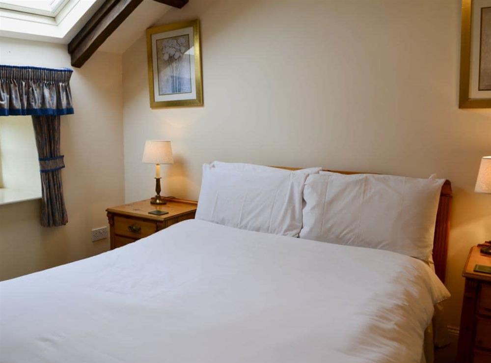 Double bedroom with en-suite at Primula Patch in Akeld, Wooler, Northumberland., Great Britain