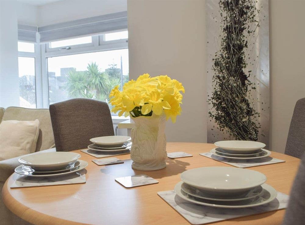 Dining Area at Princess Court Apartment in Llanelli, Dyfed