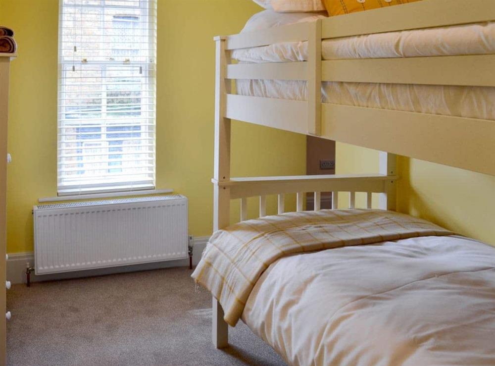 Bunk bedroom at Princess Lodge in Scarborough, Yorkshire, North Yorkshire